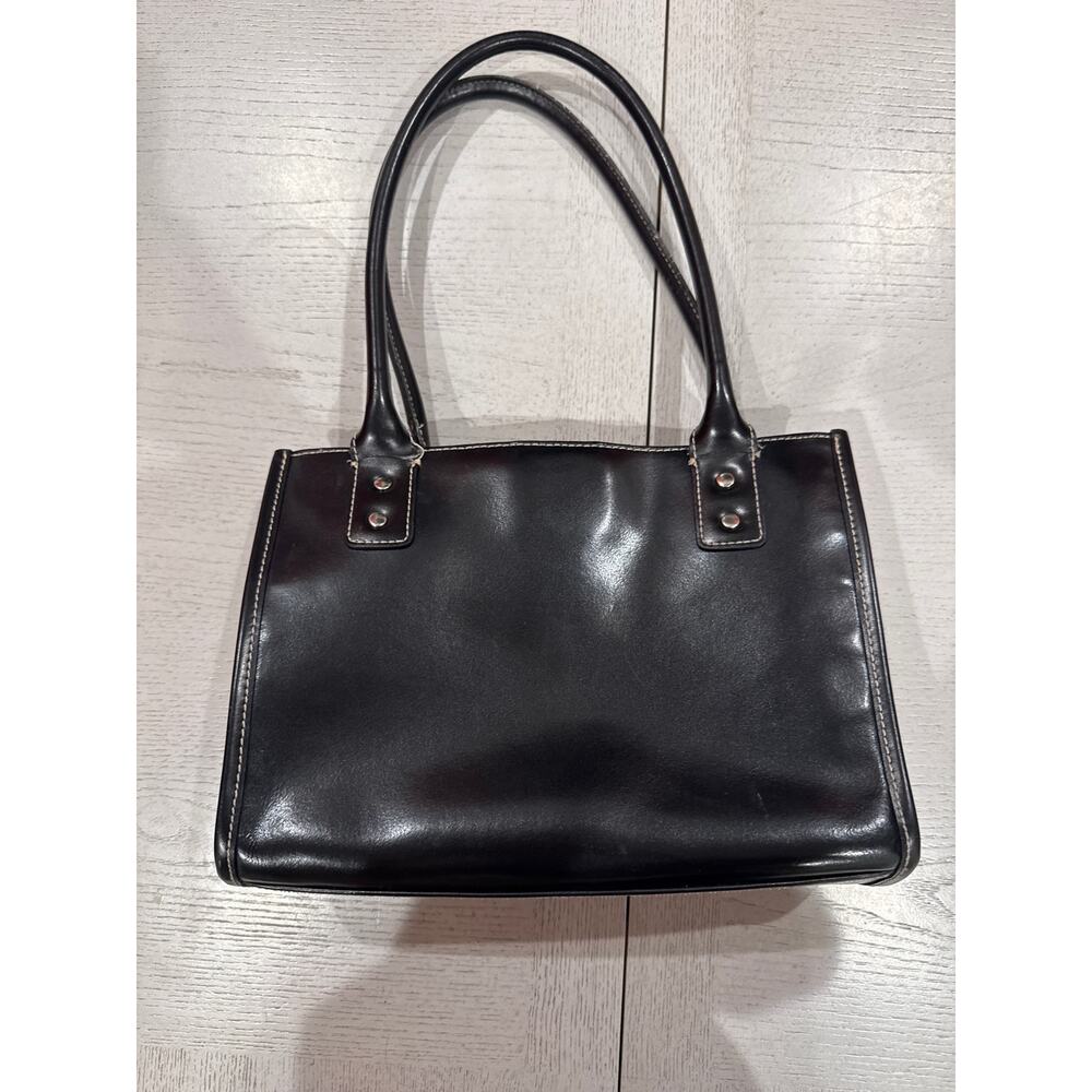 Vintage 90s WILSONS Leather Purse Bag Preppy Whimsigoth Goth Cyberpunk Grunge